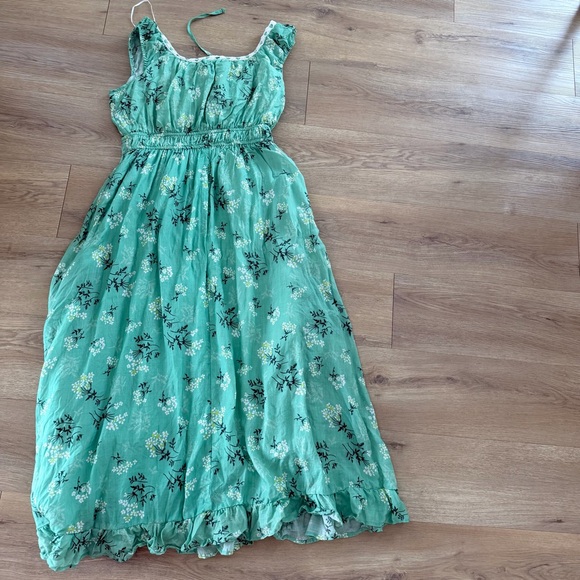 Avaire Boutique, In Loom, Mint Floral Midi Dress - Picture 10 of 11